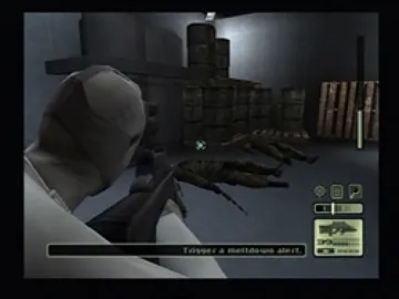 Tom Clancy's Splinter Cell screen shot game playing